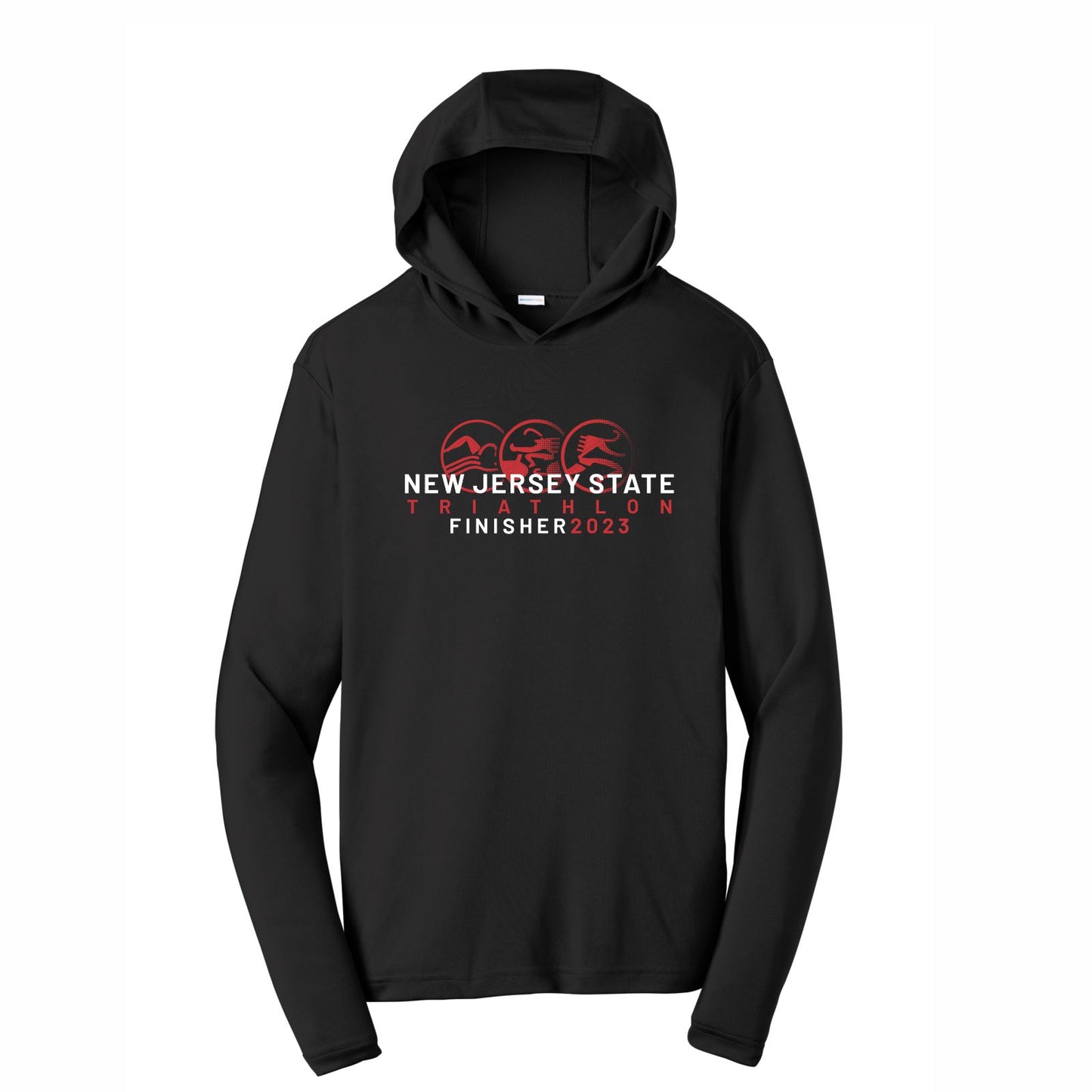 Unisex LS Tech Hooded Tee -Black- 2023 Names