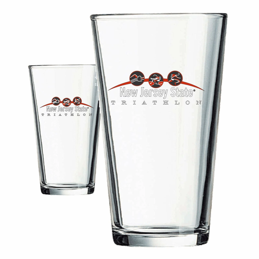 NJ State Tri Pint Glass