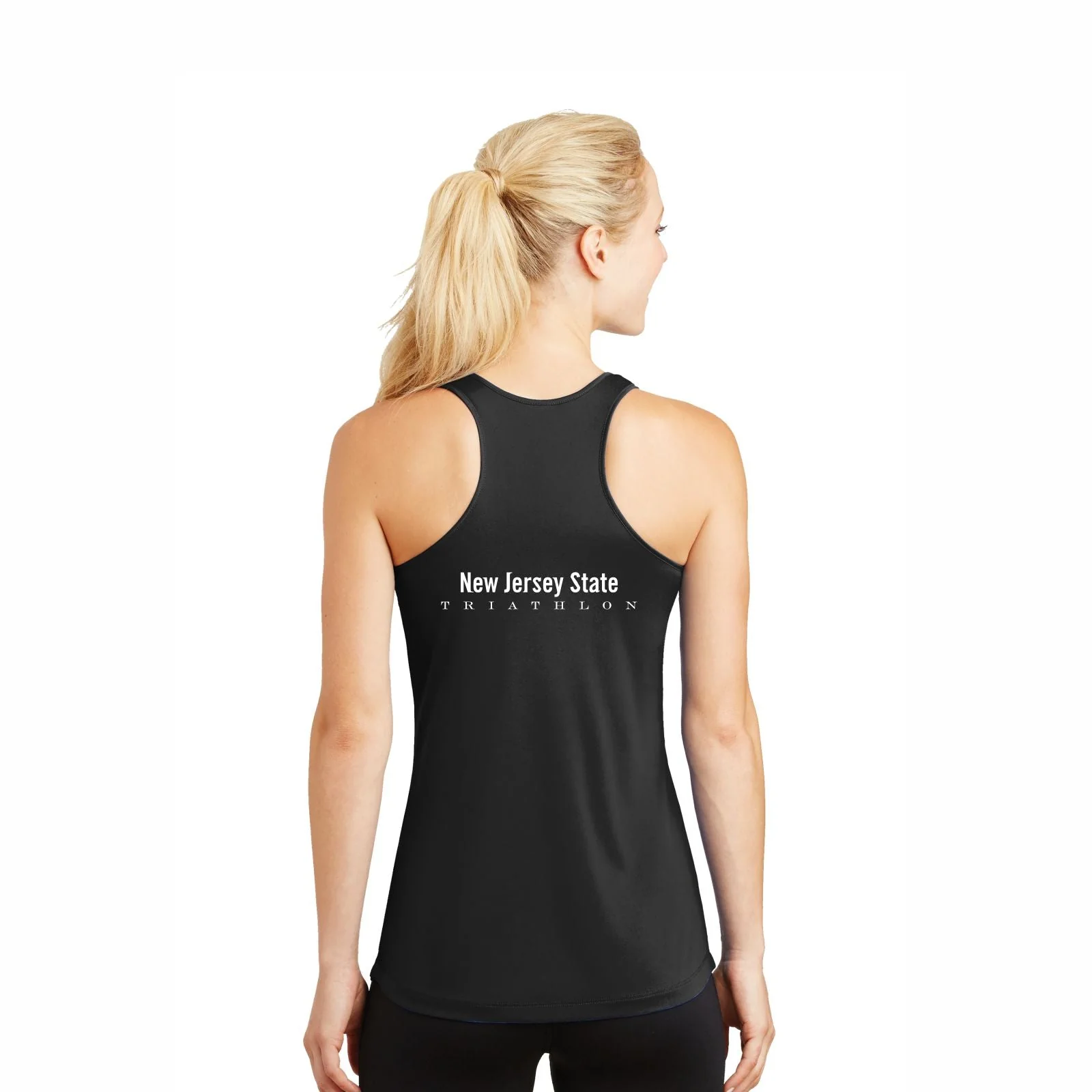 Women's Tech Racerback Singlet -Black- LCP