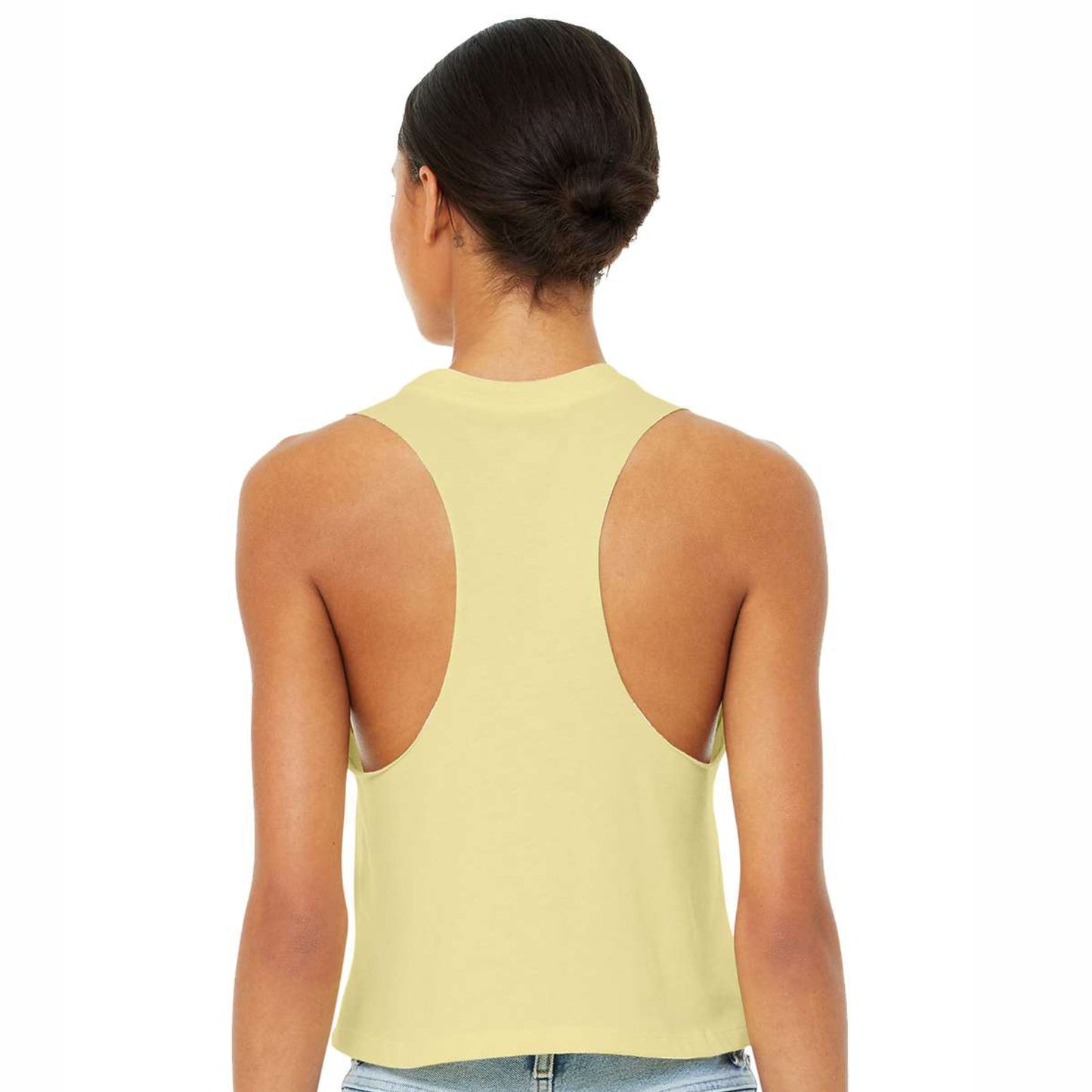 NJT Women's Crop Fashion Tank -Vanilla- LCP