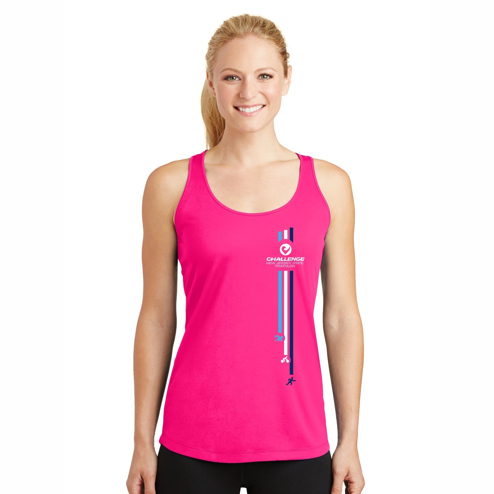 NJT Women's Tech Singlet -Neon Pink- LCP