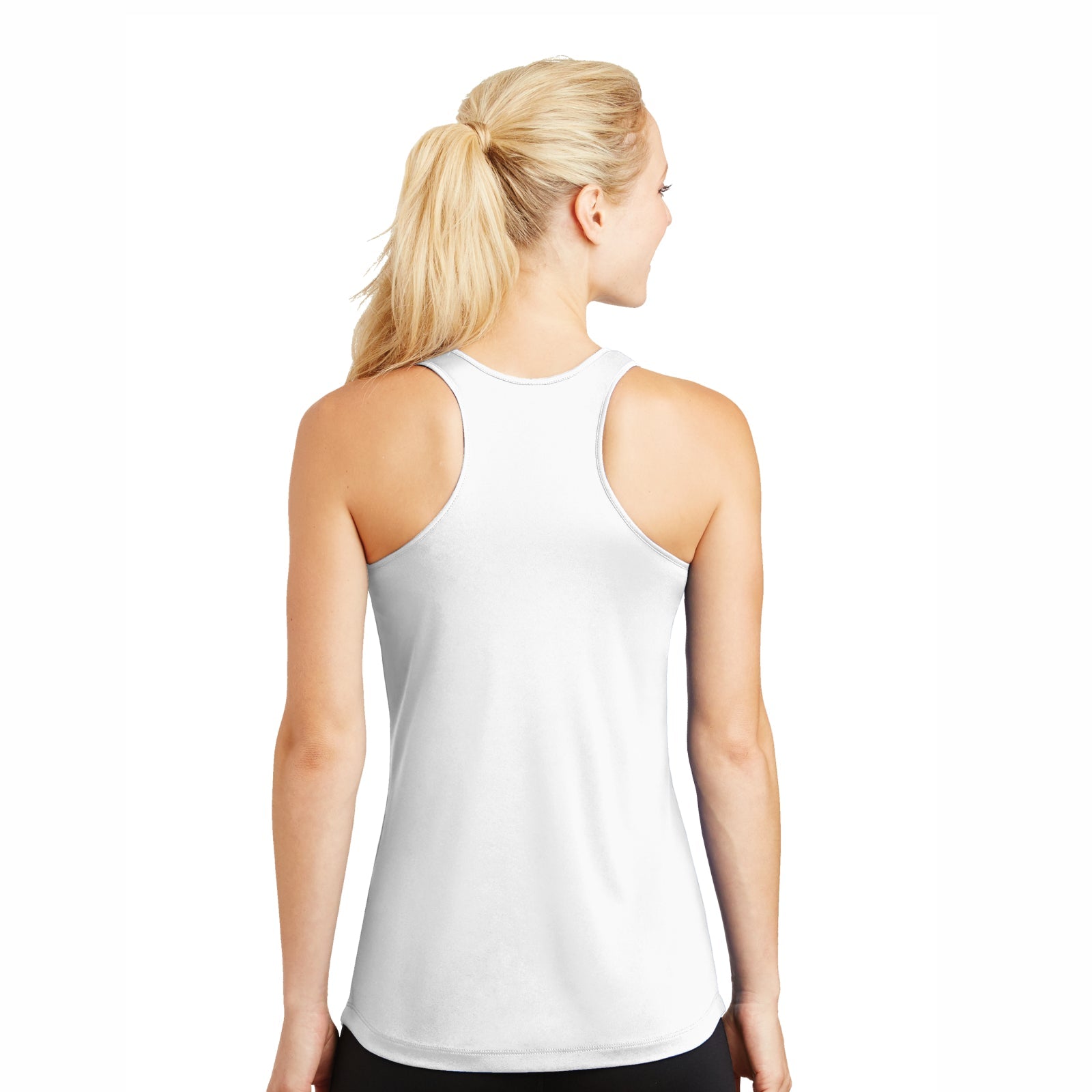 NJT Women's Tech Singlet -White- LCP